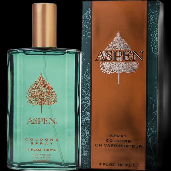 Aspen for Men bottle
