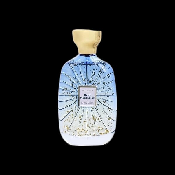 Blue Madeleine bottle