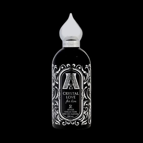 Crystal Love for Him bottle