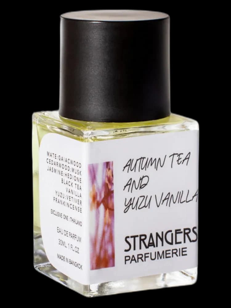 Autumn Tea and Yuzu Vanilla bottle