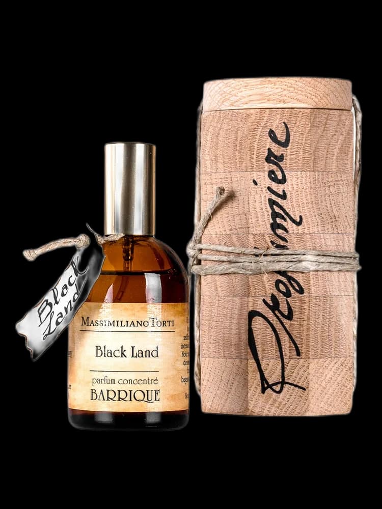 Black Land bottle