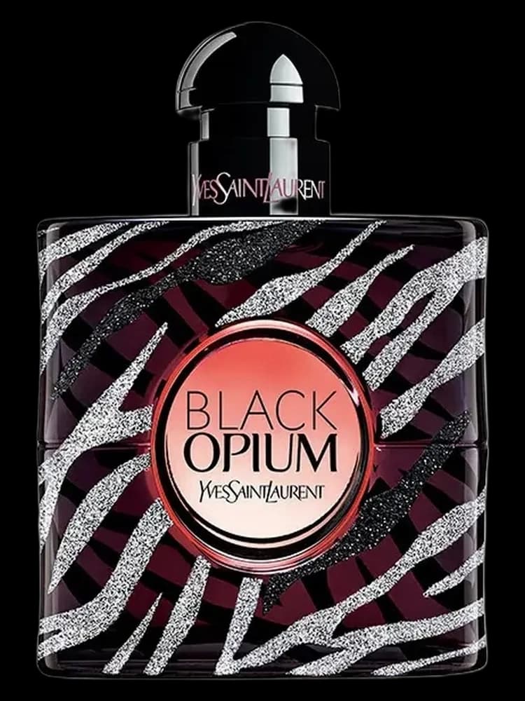 Black Opium Zebra bottle