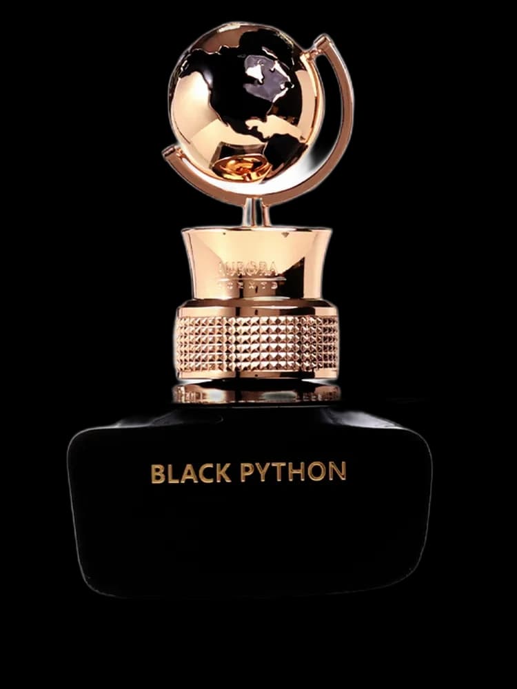 Black Python bottle