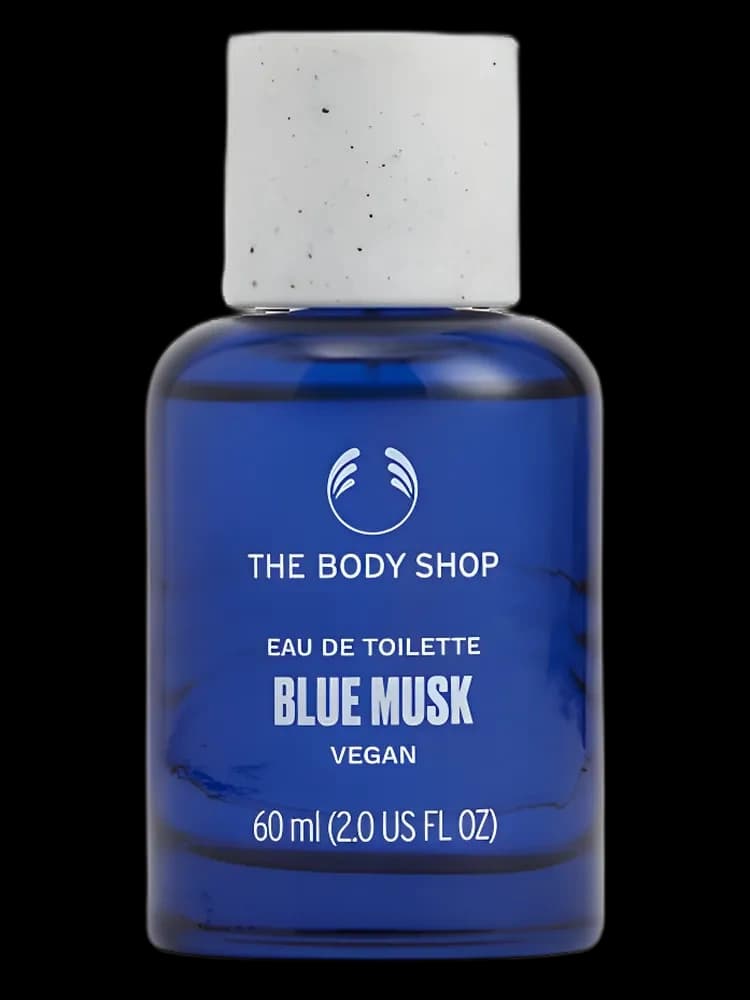 Blue Musk bottle