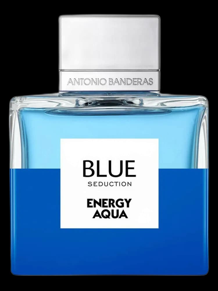 Blue Seduction Energy Aqua bottle