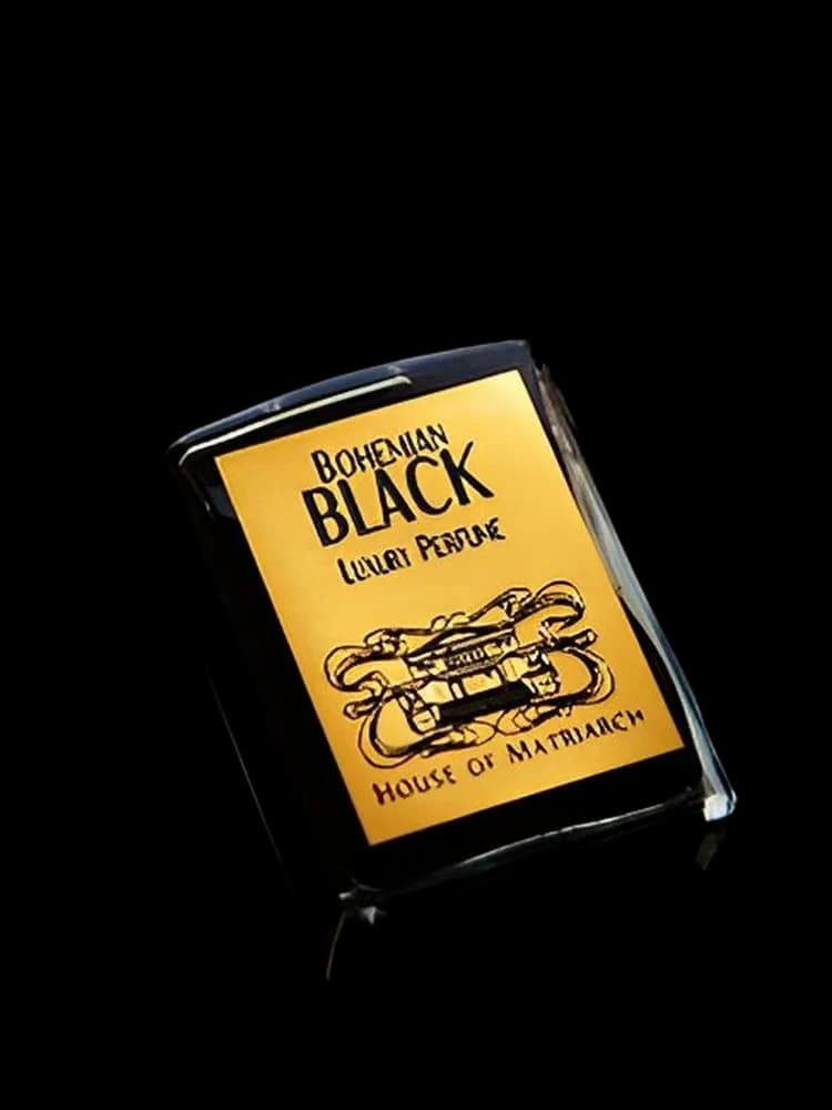 Bohemian Black bottle