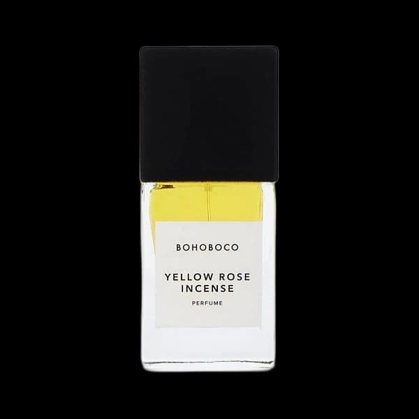 Yellow Rose Incense bottle