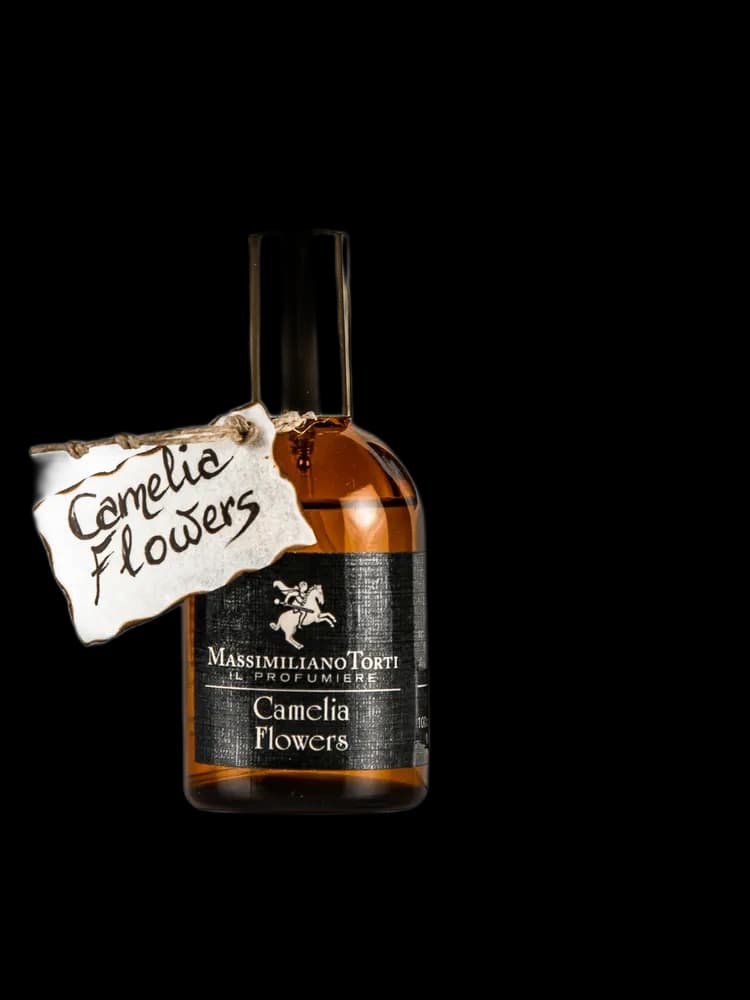 Camelia Flowers bottle