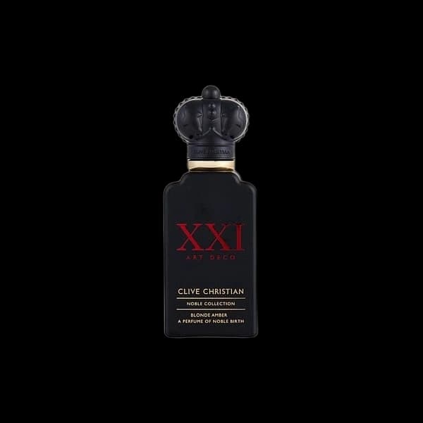 XXI Art Deco Blonde Amber bottle