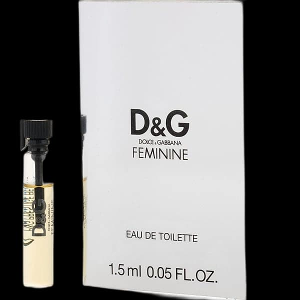 D & G Feminine bottle