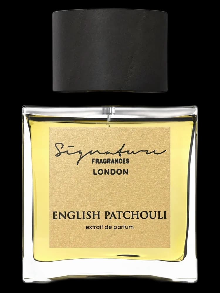 English Patchouli bottle
