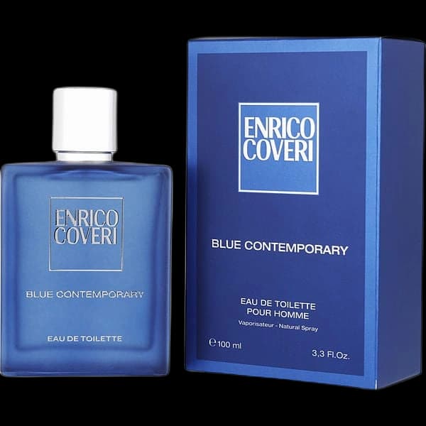 Blue Contemporary bottle