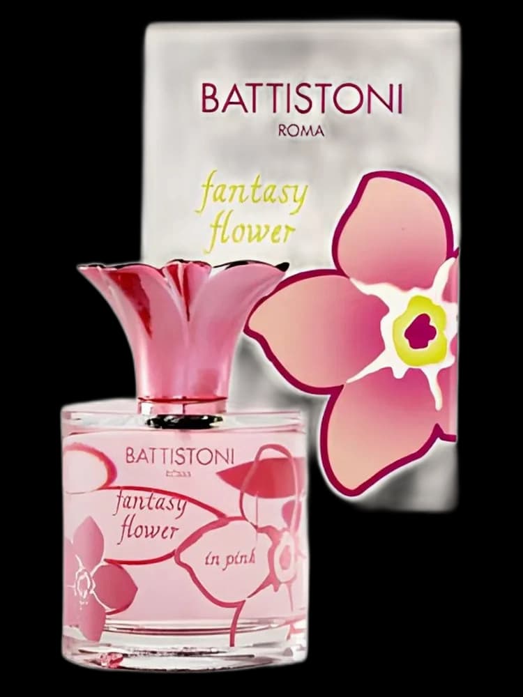 Fantasy Flower in Pink bottle