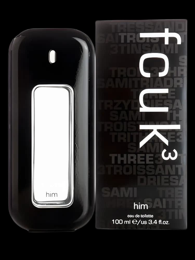 FCUK 3 Him bottle