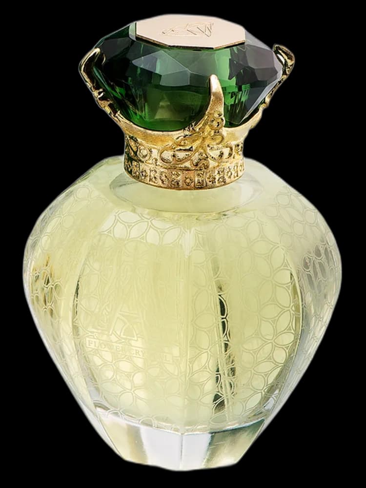 Floral Crystal bottle