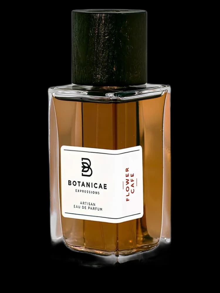 Flower Cafe bottle