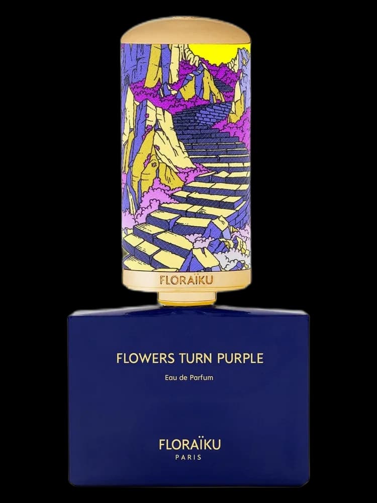 Flowers Turn Purple bottle