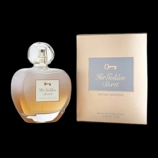 Her Golden Secret bottle