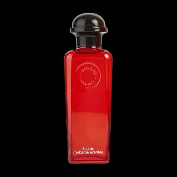 Eau de Rhubarbe Écarlate bottle