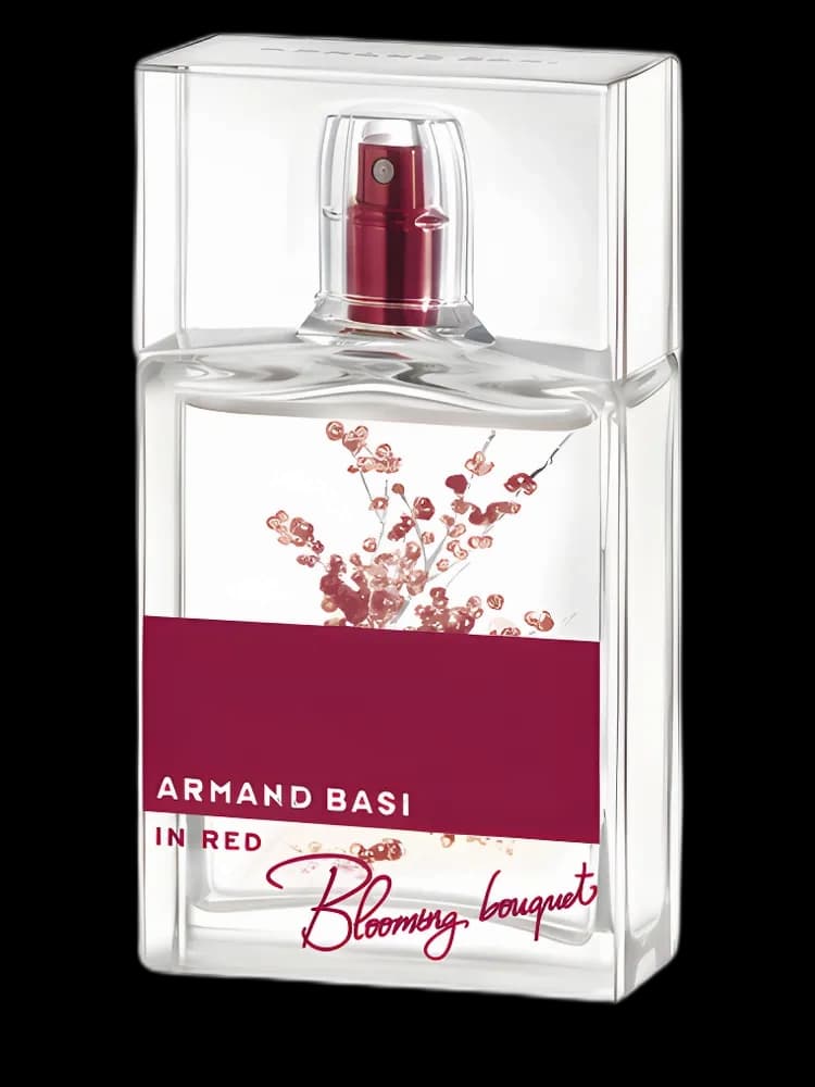 In Red Blooming Bouquet bottle