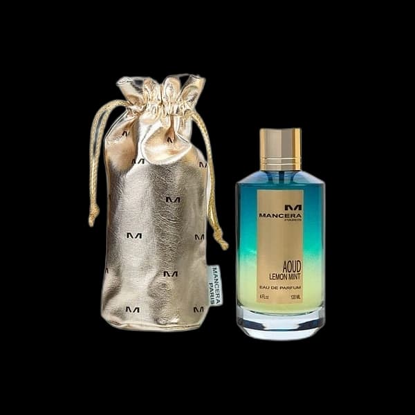 Aoud Lemon Mint bottle