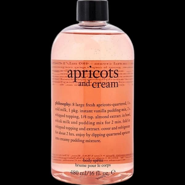 Apricots and Cream bottle