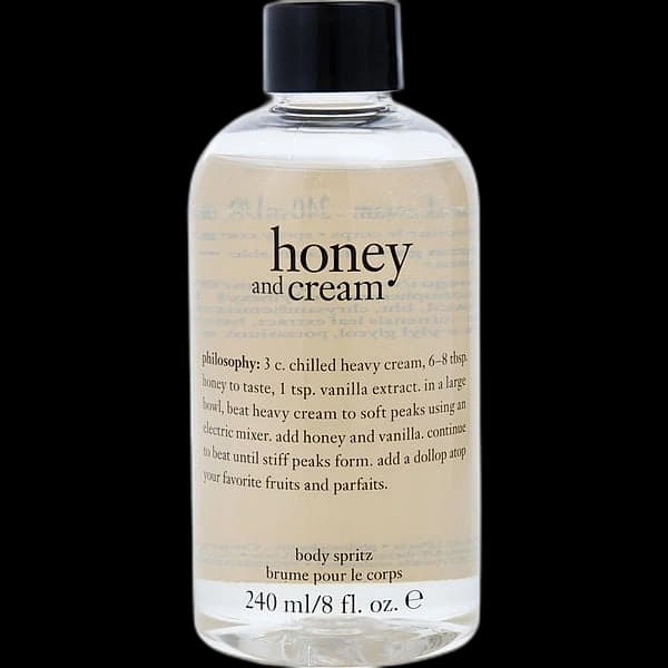 Honey and Cream bottle