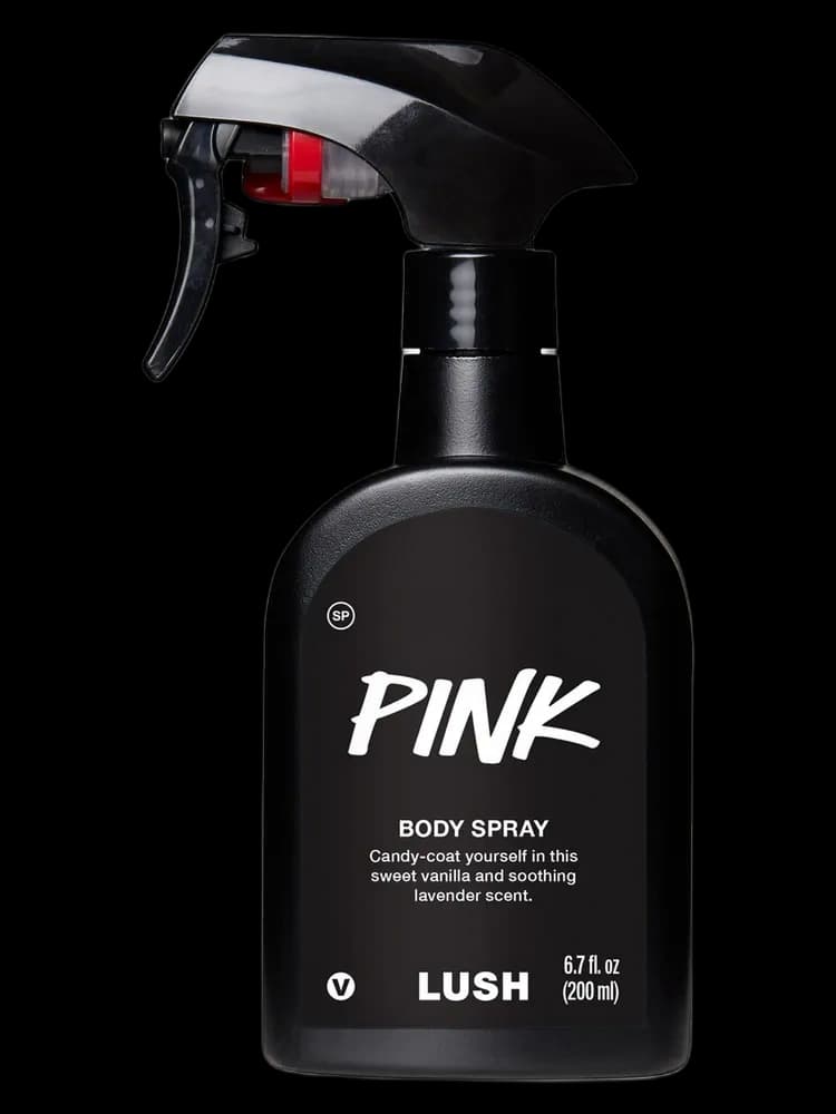 Pink bottle