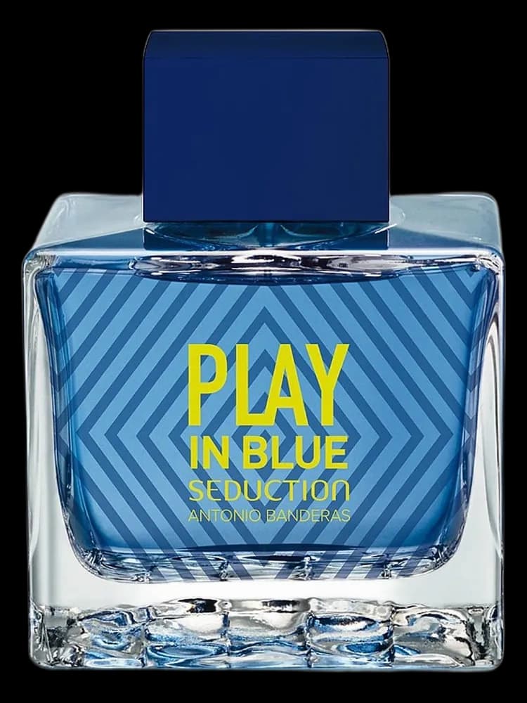 Play In Blue Seduction for Men bottle