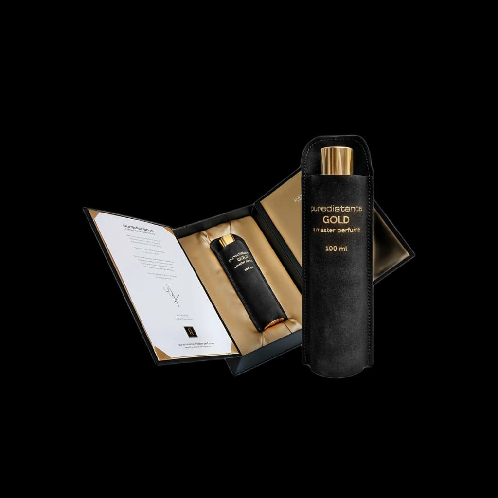 Gold bottle