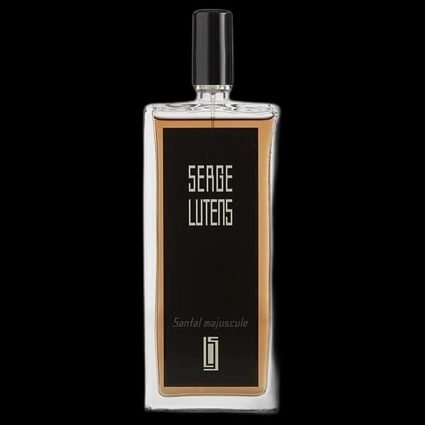 Santal majuscule gravé bottle