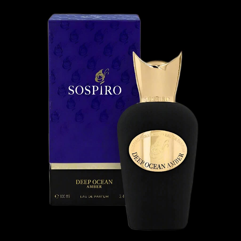 Deep Ocean Amber bottle