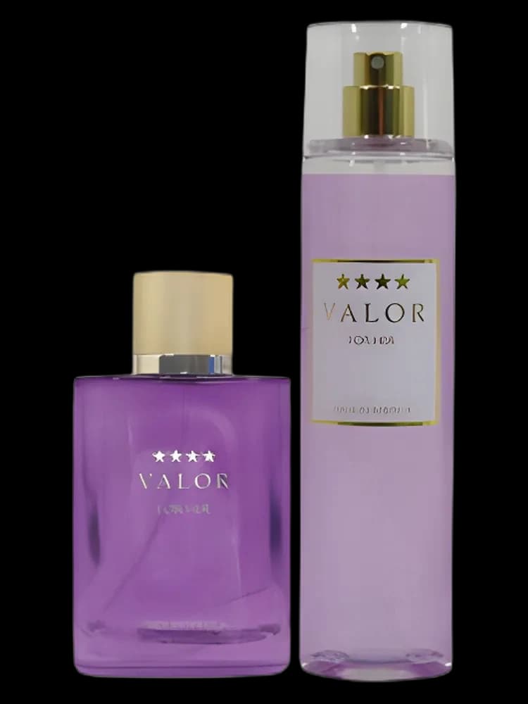 Valor for Her bottle