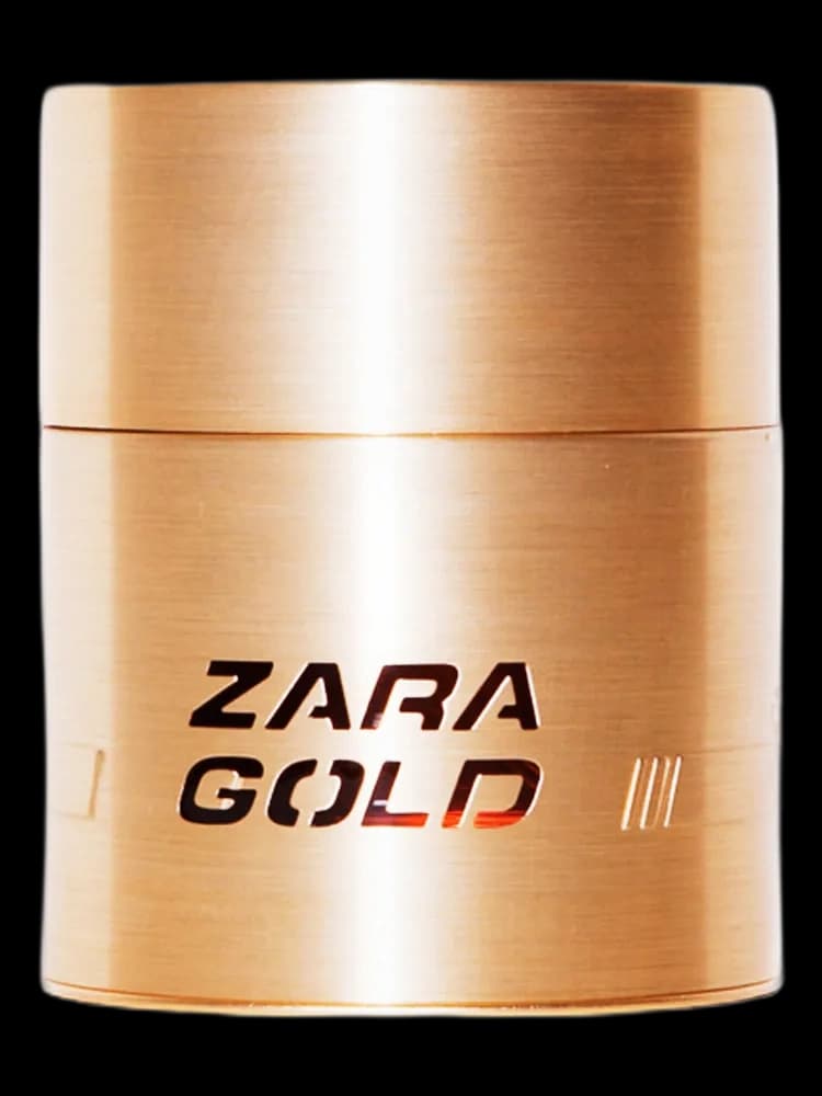 Gold bottle